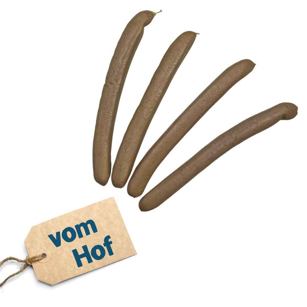 Produktfoto zu Wilhelmsdorfer Kalbs-Bratwurst, 4 Stk,  je 80g, TK