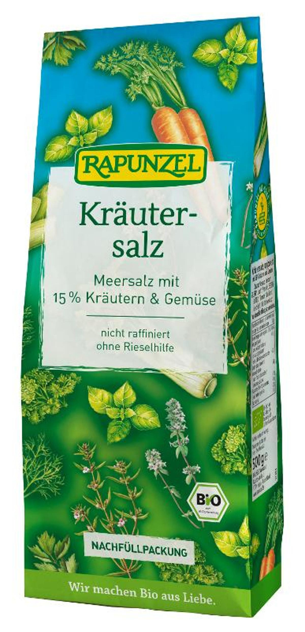 Produktfoto zu Kräutersalz Nachfüllpackung 500g