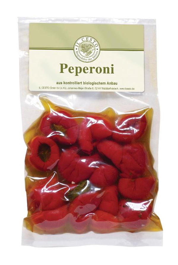 Produktfoto zu Kirschpaprika pikant, mariniert