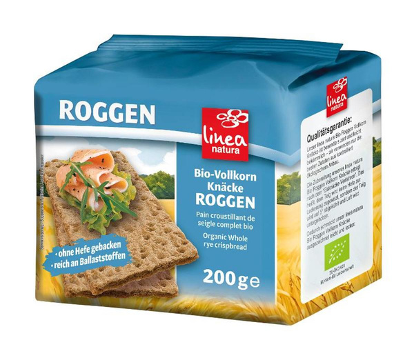 Produktfoto zu Knäckebrot, Roggen Vollkorn, 200g
