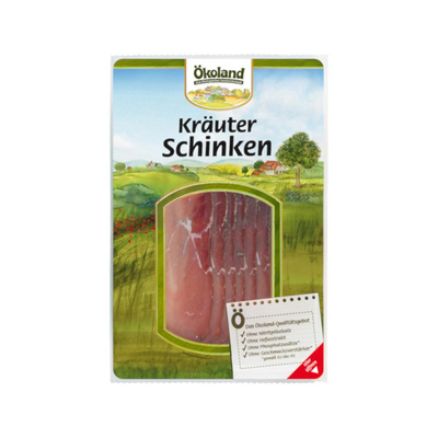 Produktfoto zu Kräuterschinken geschnitten
