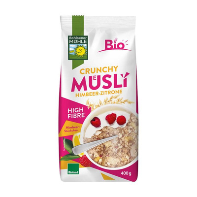 Produktfoto zu Mein Crunchy Himbeer Zitrone