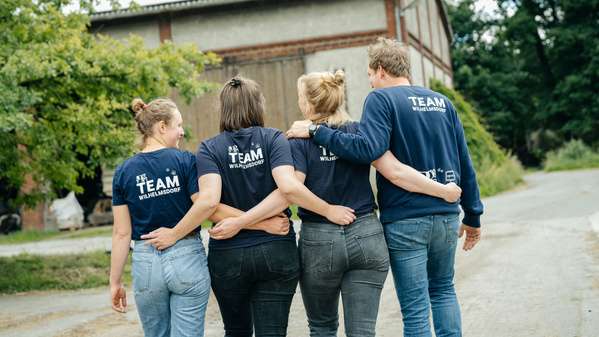 Die Menschen vom Hof Team Biohof Gut Wilhelmsdorf
