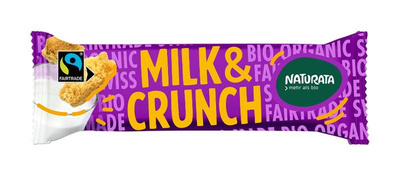 Produktfoto zu Milk Crunch Schokoriegel