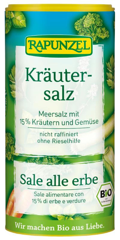 Produktfoto zu Kräutersalz Streudose 125g