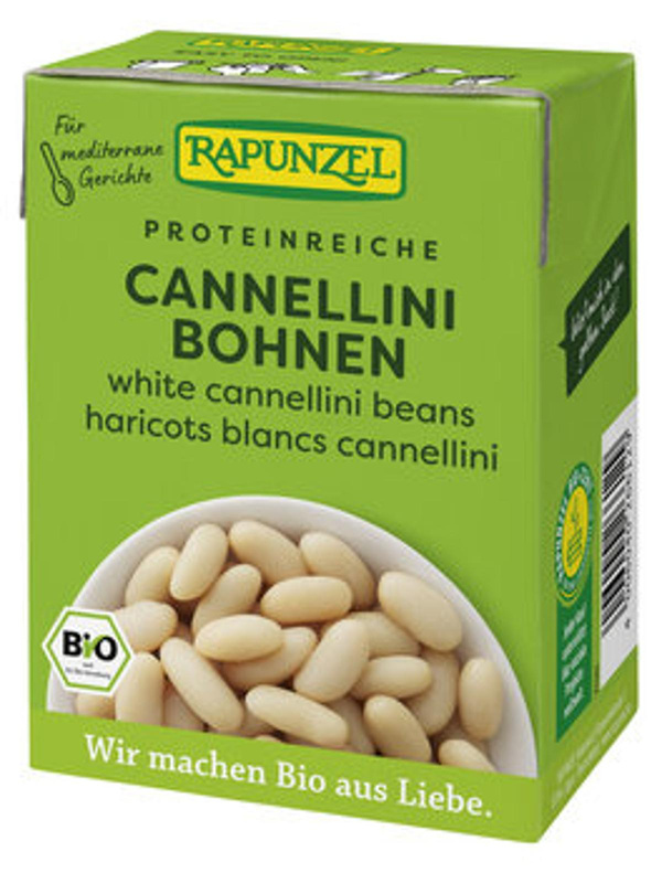 Produktfoto zu Weiße Cannellini Bohnen im Tetra Pak