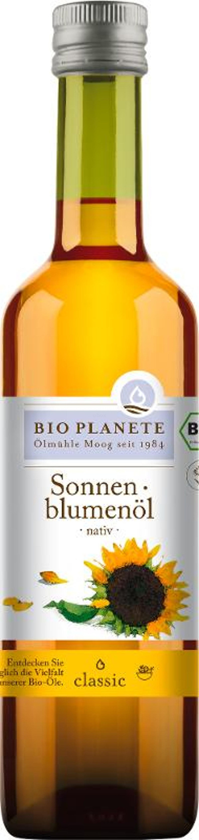 Produktfoto zu Sonnenblumenöl, 0.5 l