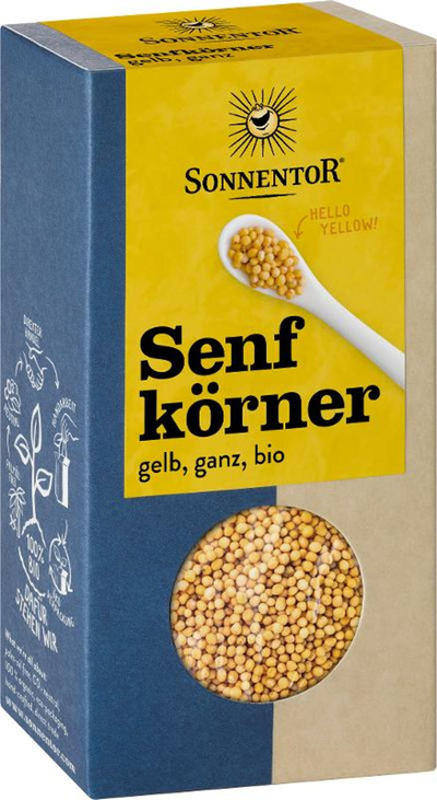 Produktfoto zu Gewürz, Senfkörner gelb, 80g