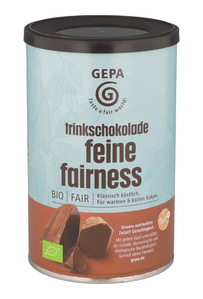 Produktfoto zu Trinkschokolade, gepa