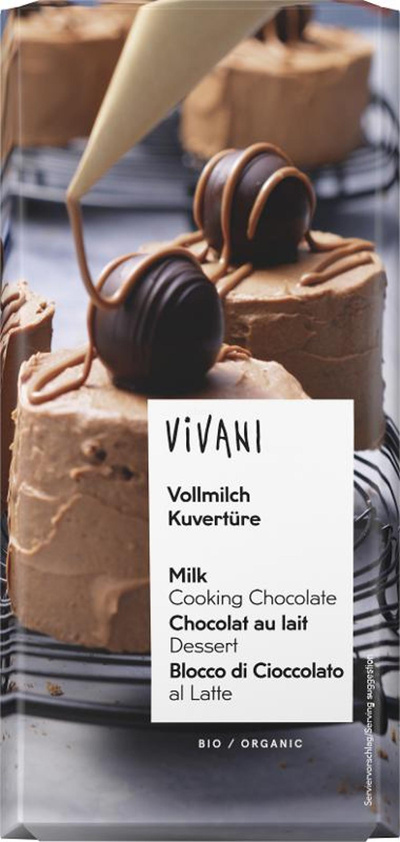 Produktfoto zu Vollmilch Kuvertüre, 150g
