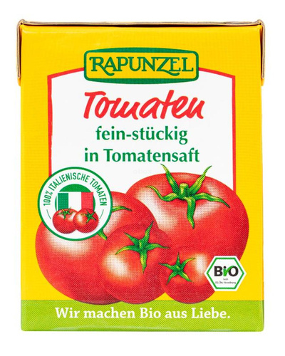 Produktfoto zu Tomaten fein-stückig in Tomatensauce im Tetra Pak