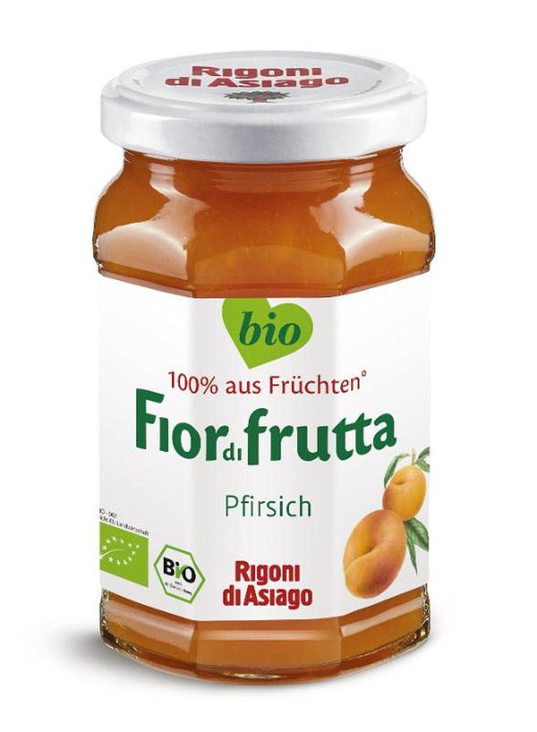 Produktfoto zu Fiordifrutta Pfirsich Fruchtaufstrich