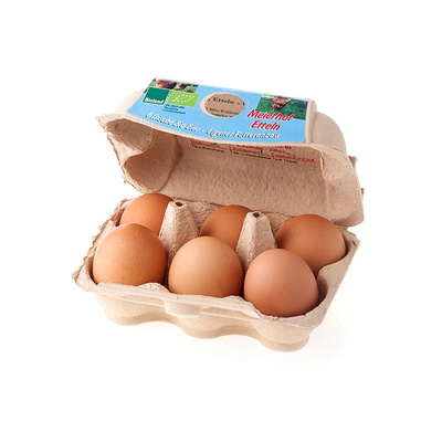 Produktfoto zu Eier 6 Stück, M