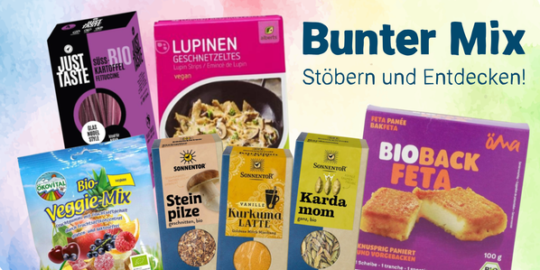 Entdecke unsere bunt zusammengewürfelten Empfehlungen und Neuheiten und lass dich inspirieren!
