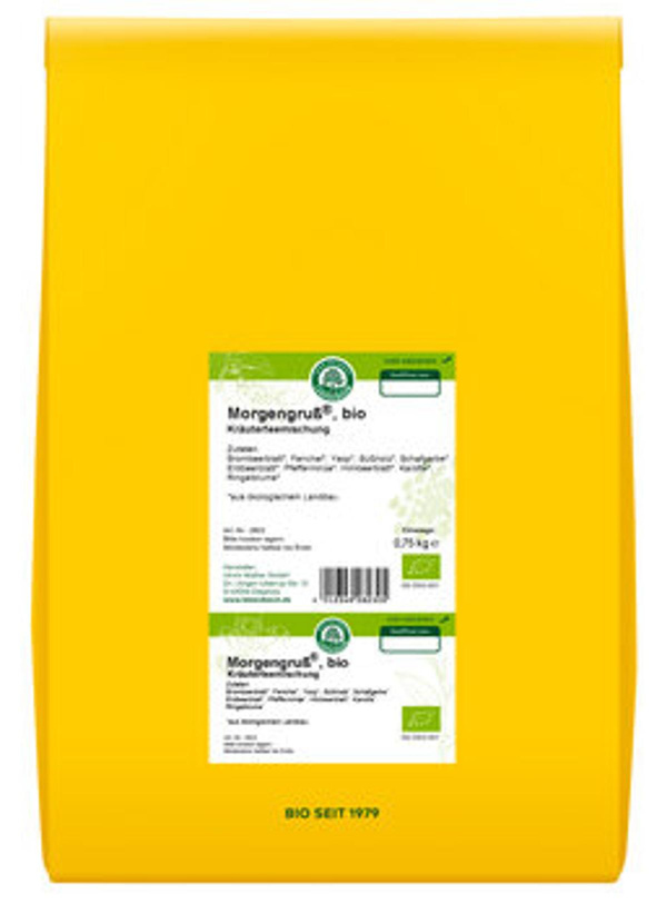 Produktfoto zu Morgengruss Kräutertee, 0,75 kg Pack