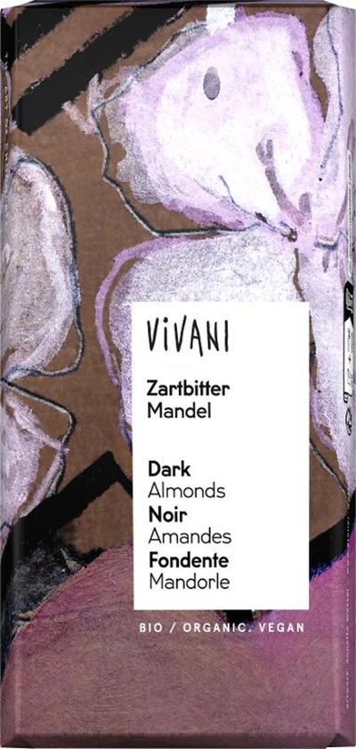 Produktfoto zu Schokolade Zartbitter Mandel