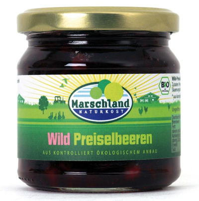 Produktfoto zu Wild-Preiselbeeren 220g