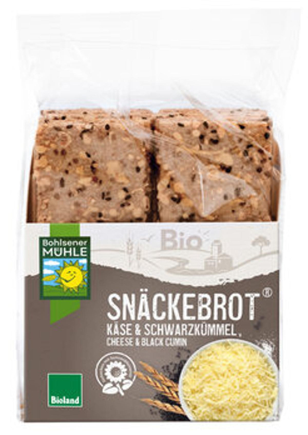 Produktfoto zu Snäckebrot Schwarzkümmel Käse