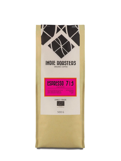 Produktfoto zu Espresso 7_3 Indie Roasters Bohne, 500 g
