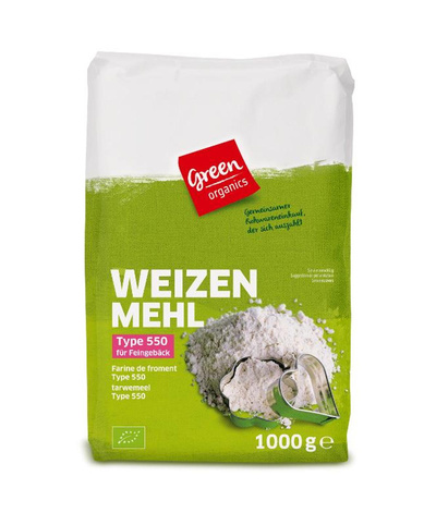 Produktfoto zu Weizenmehl 550 8x1 kg green