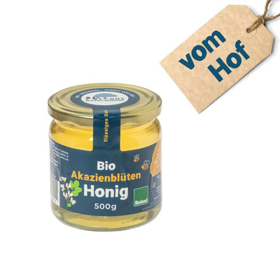 Produktfoto zu Akazienhonig, 500g, vom Hof