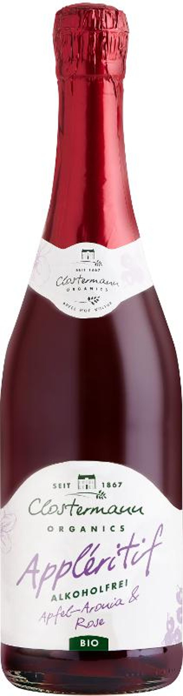 Produktfoto zu Appleritif Apfel - Aronia & Rose, feinherb