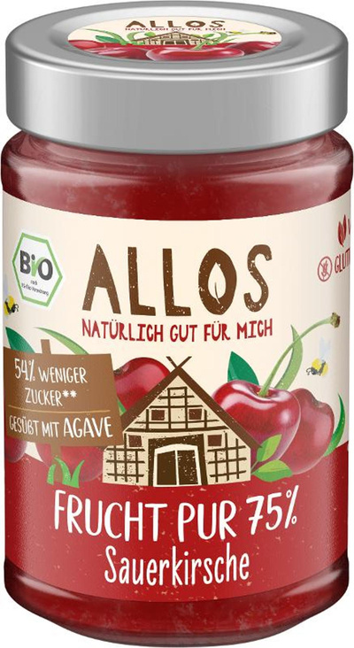 Produktfoto zu Frucht Pur Sauerkirsch, 200g