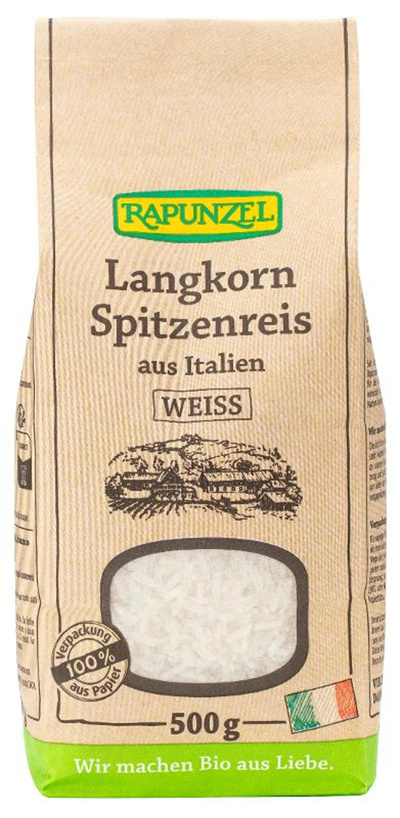 Produktfoto zu Langkorn Spitzenreis weiß 500g