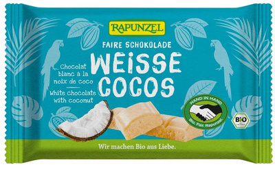 Produktfoto zu Weisse Schokolade mit Cocos HIH