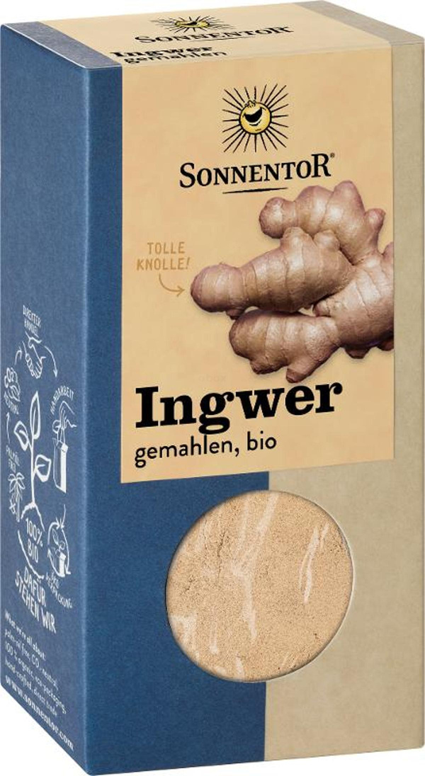 Produktfoto zu Gewürz, Ingwer gemahlen, 30g