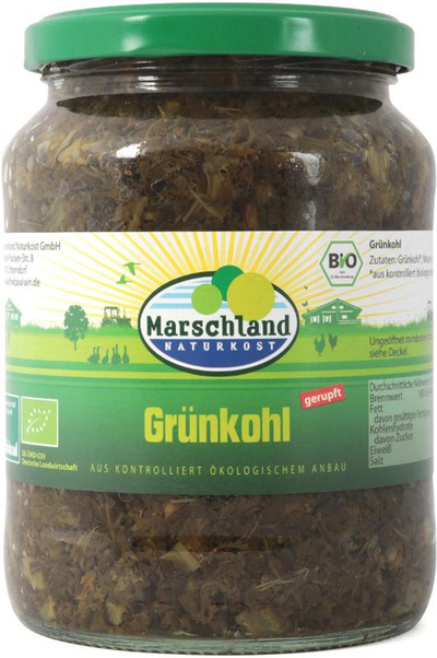 Produktfoto zu Grünkohl im Glas 720ml