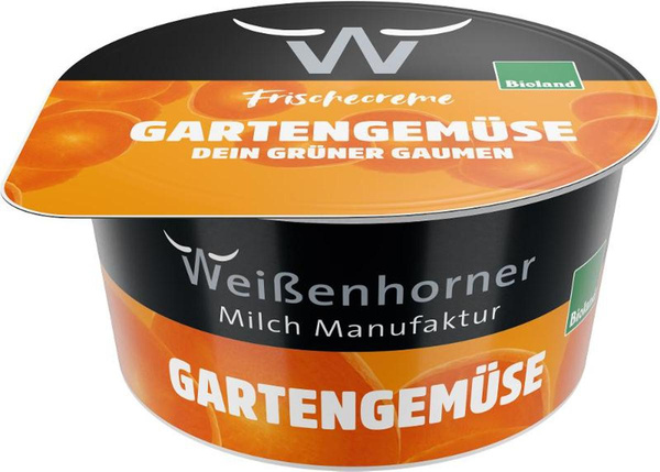 Produktfoto zu Weißenhorner Gartengemüse Frischecreme