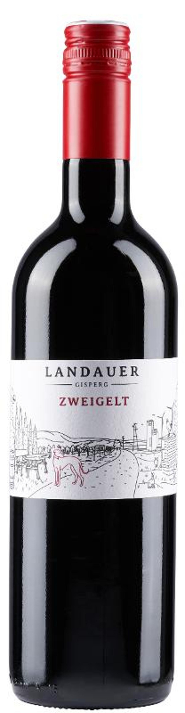 Produktfoto zu Zweigelt Klassik rot, 0,75l