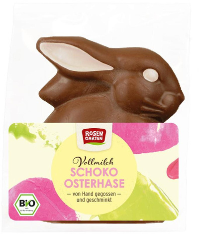 Produktfoto zu Schoko Osterhase Vollmilch, sitzend