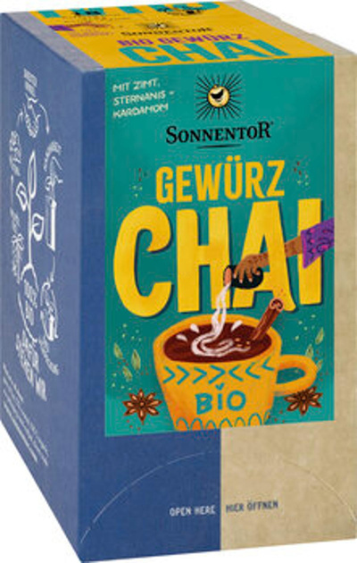 Produktfoto zu Gewürz Chai im Teebeutel