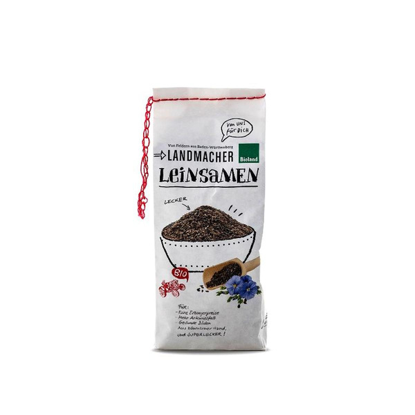 Produktfoto zu Leinsamen, 500g Landm.