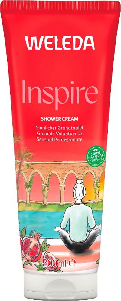 Produktfoto zu Inspire Schönheitsdusche Granatapfel