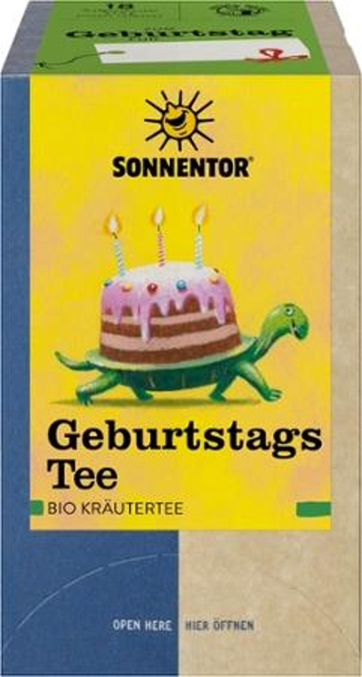 Produktfoto zu Geburtstagstee im Teebeutel
