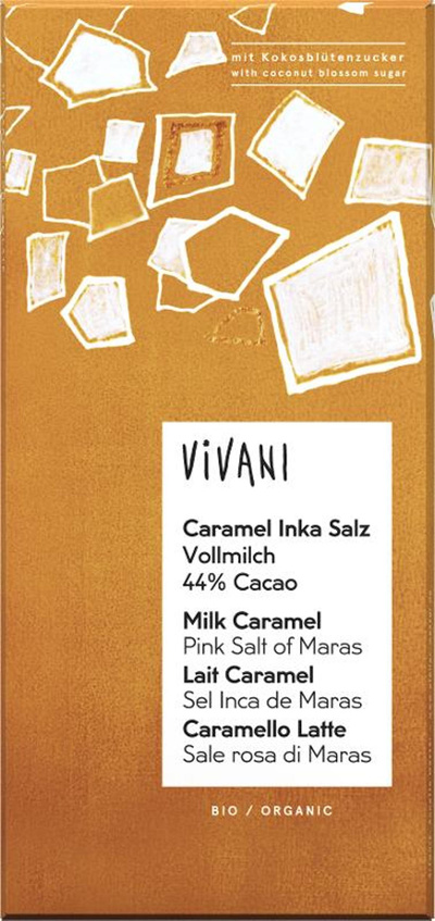 Produktfoto zu Schokolade Caramel Inka Salz