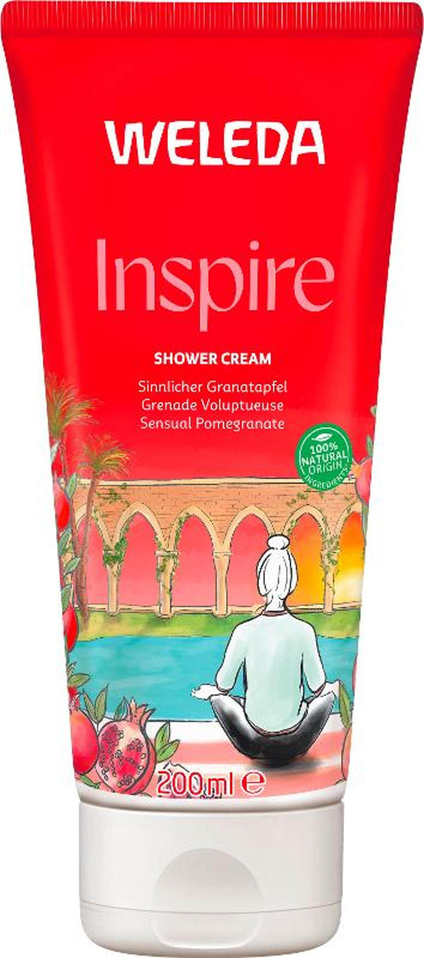 Produktfoto zu Inspire Schönheitsdusche Granatapfel