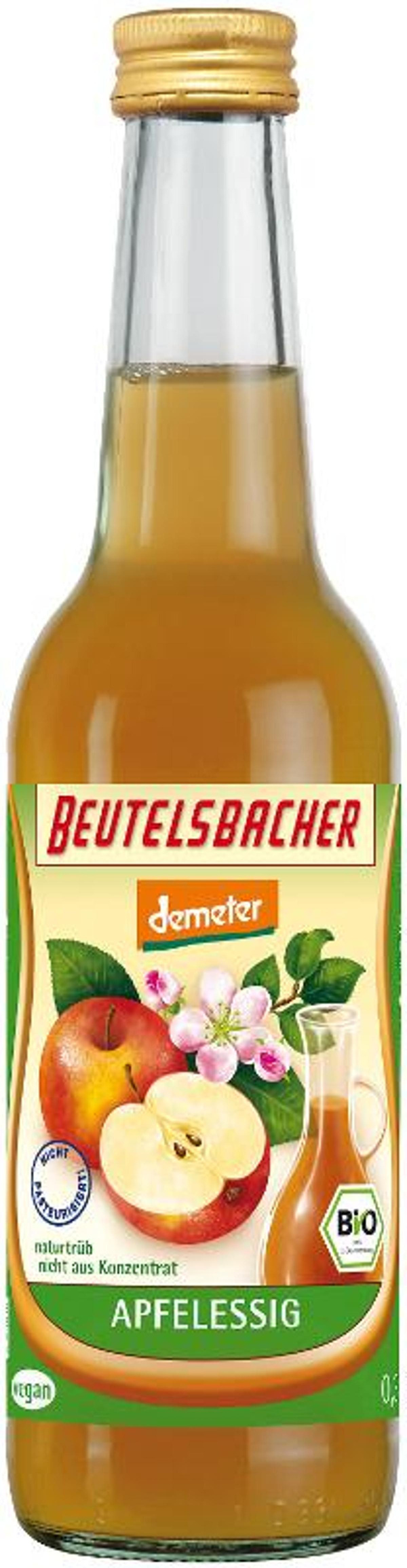 Produktfoto zu Apfelessig naturtrüb 0,33l BEU