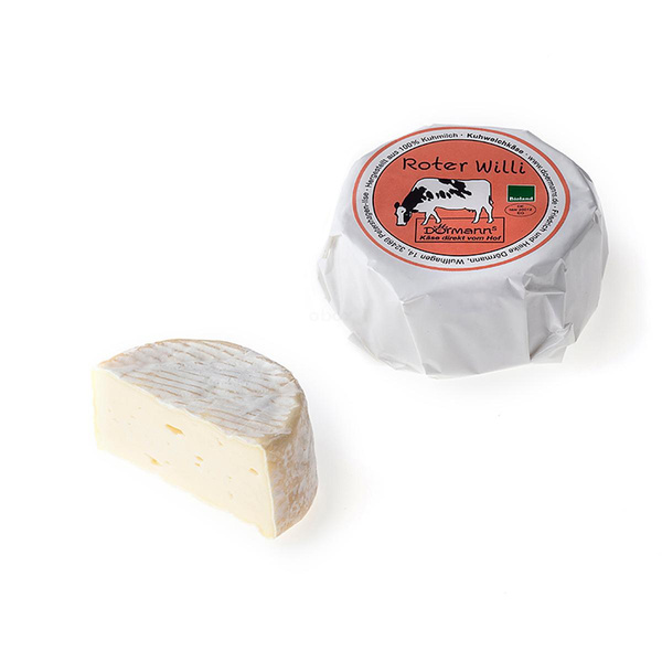 Produktfoto zu Weichkäse, roter Willibär ca. 140g