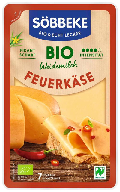 Produktfoto zu Feuerkäse Scheiben, 125g