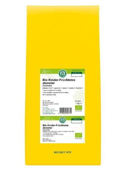 Produktfoto zu Kinder-Früchtetee, 1 kg Pack