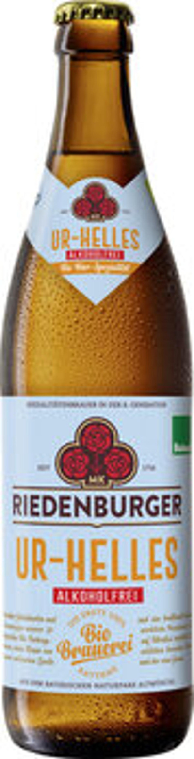Produktfoto zu Riedenburger Ur Helles alkoholfrei 10 x 0,5l
