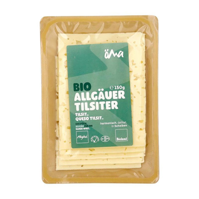 Produktfoto zu Allgäuer Tilsiter 45%F Scheibe