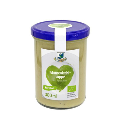 Produktfoto zu Blumenkohlsuppe mit Kokosmilch