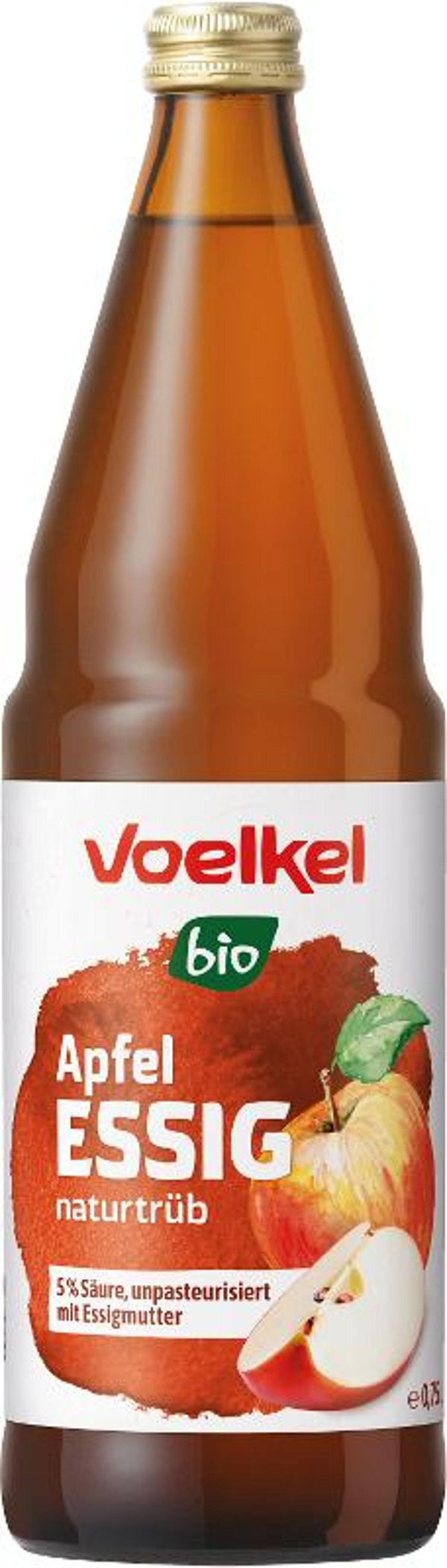 Produktfoto zu Apfelessig naturtrüb, 0,75l