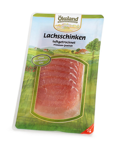 Produktfoto zu Premium-Lachsschinken, luftget