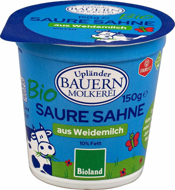 Produktfoto zu Saure Sahne 10%, UPL